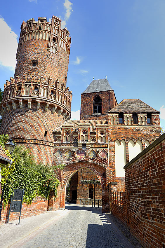 Das Neust&auml;dter Tor in Tangerm&uuml;nde