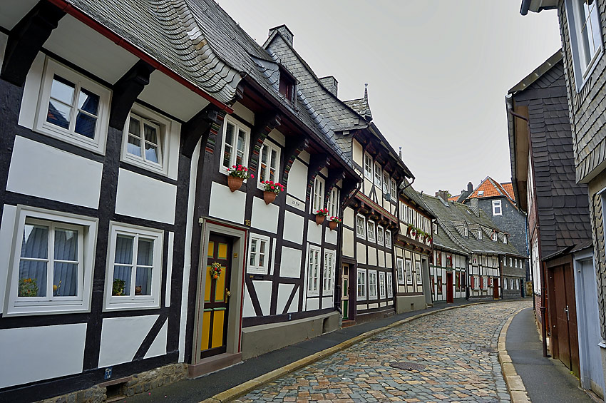 Fachwerkh&auml;user in Goslar