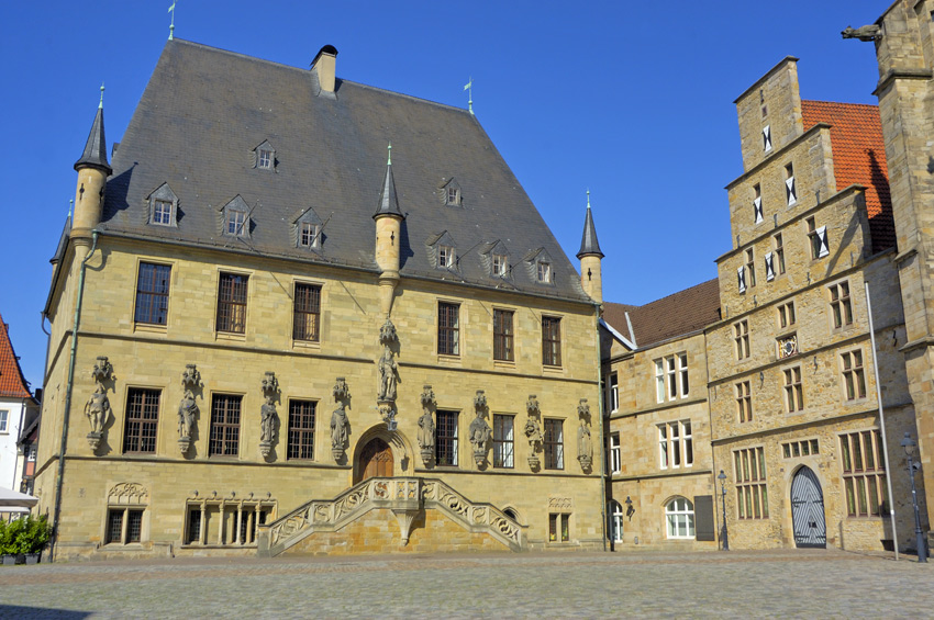 Das Osnabr&uuml;cker Rathaus 