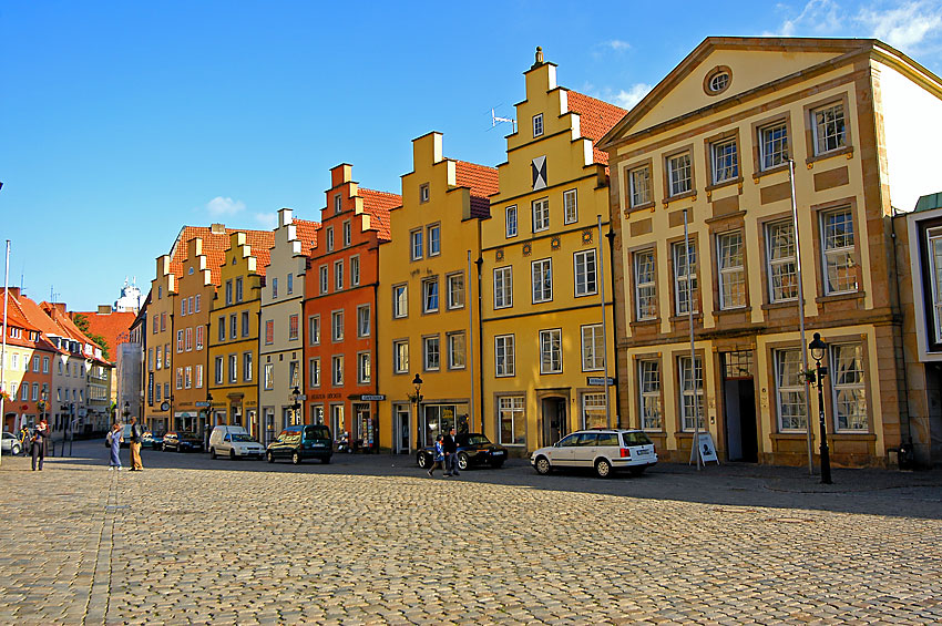 Der Marktplatz in Osnabr&uuml;ck
