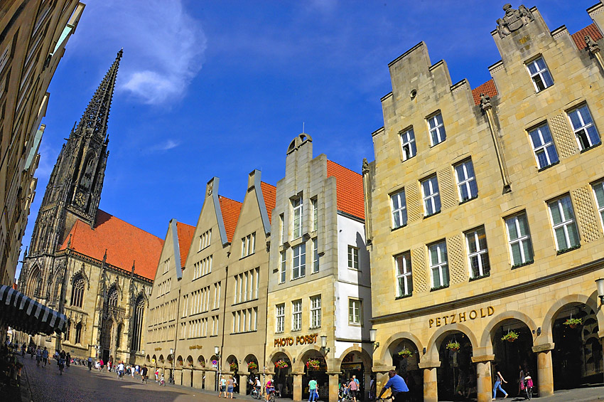 Der Prinzipalmarkt in M&uuml;nster