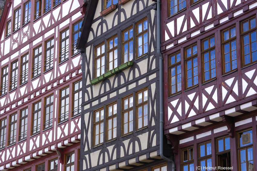 Fachwerkh&auml;user am R&ouml;merberg