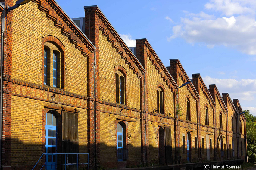 Sheddachhalle in Magdeburg