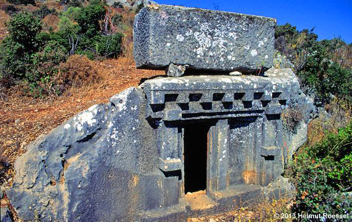 Felsengrab in Xanthos