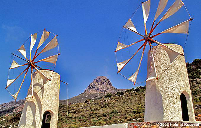 Kretische Windmühlen