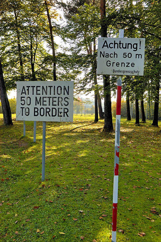 Grenzschilder